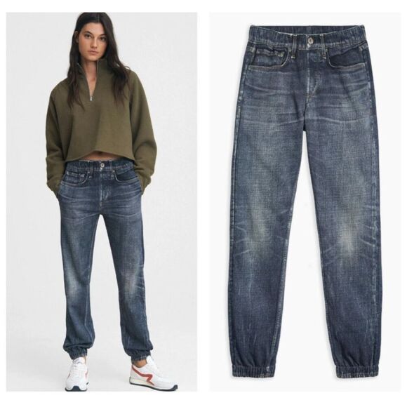 Rag & Bone Miramar Jogger Sweatpant Jeans - Picture 1 of 7